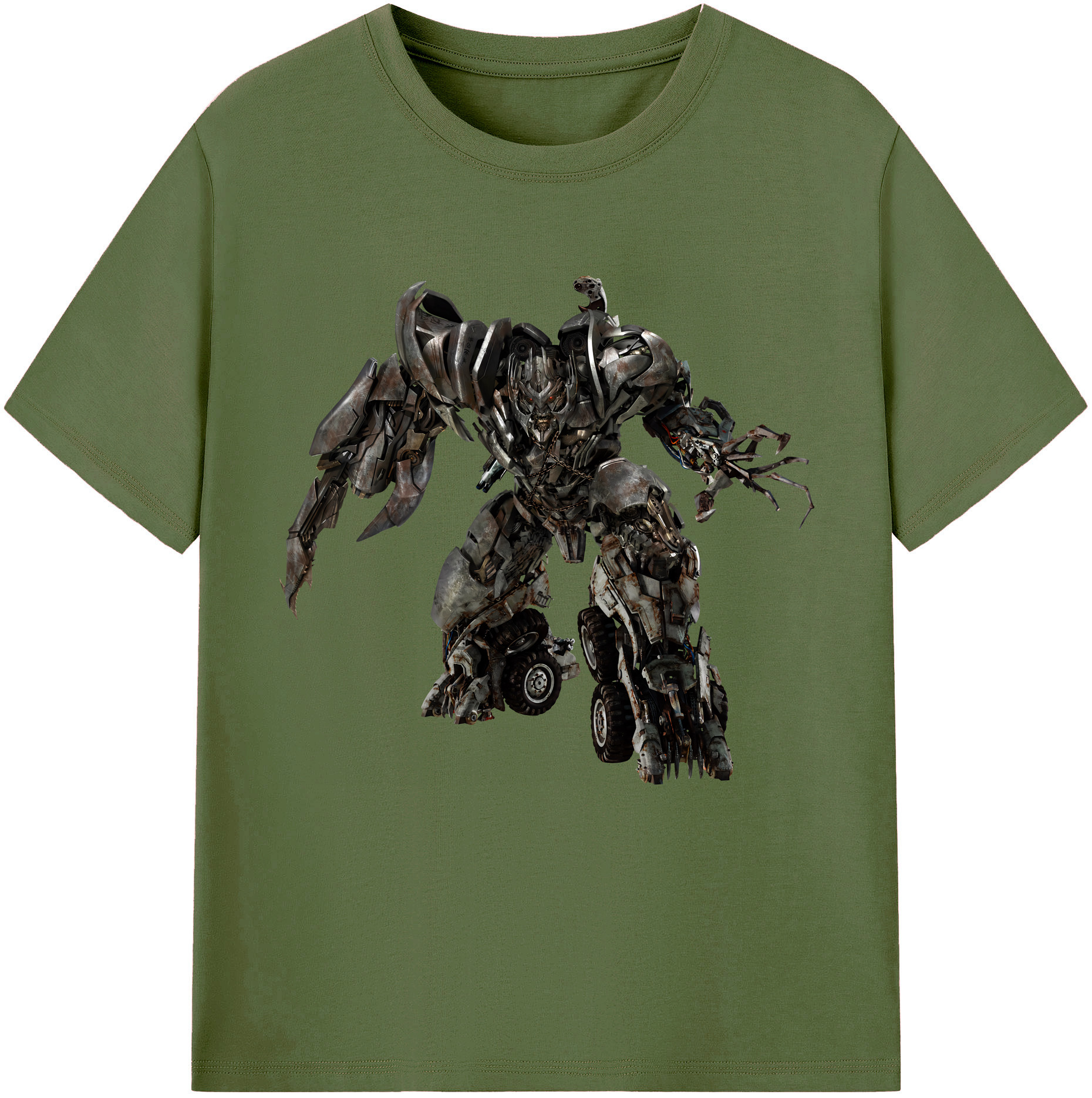（画像用） Transformers トランスフォーマー 綿100％半袖Tシャツ（フロントプリント）